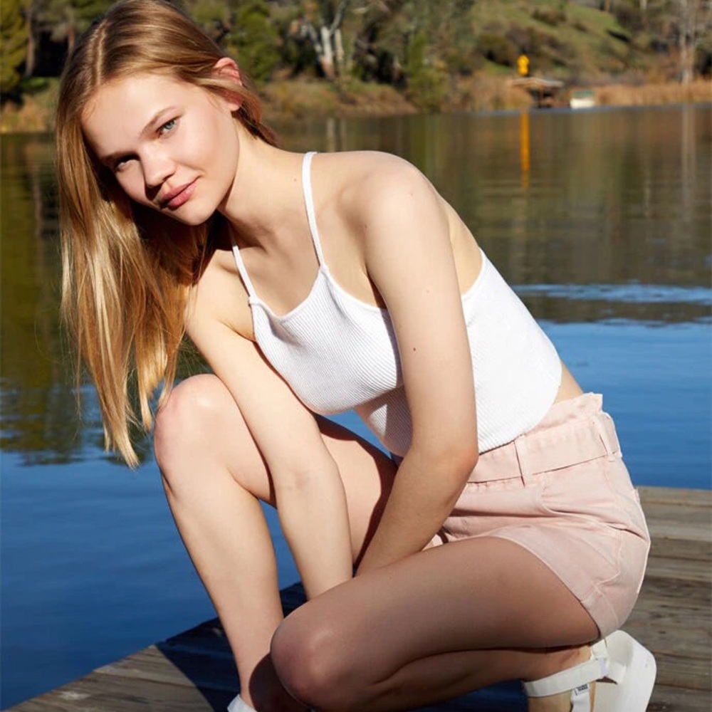 LA Hearts Cross Back Sweater S